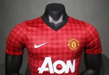 12-13 Retro Player Manchester United Home Kit Cheap Football Jersey Wholesale Yupoo