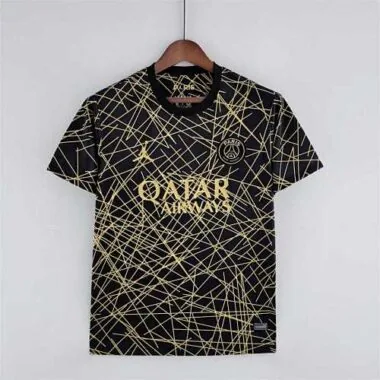 22-23 PSG Training Suit BlackGold Line