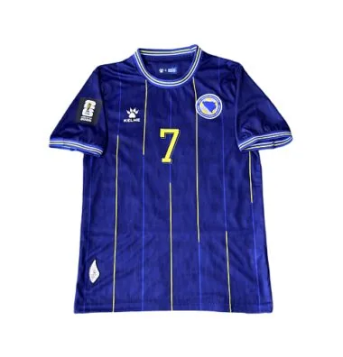 2026-27 DEDIĆ #7 Bosnia and Herzegovina Home Kit World Cup S-4XL Cheap Jersey Wholesale Yupoo