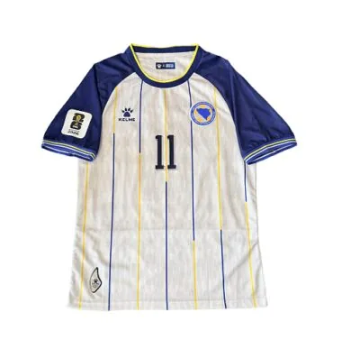 2026-27 DŽEKO #11 Bosnia and Herzegovina Away Kit World Cup S-4XL Cheap Jersey Wholesale Yupoo