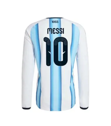 2026 MESSI #10 Player Argentina Home Long Sleeve Kit S-4XL World Cup Cheap Jersey Wholesale Yupoo