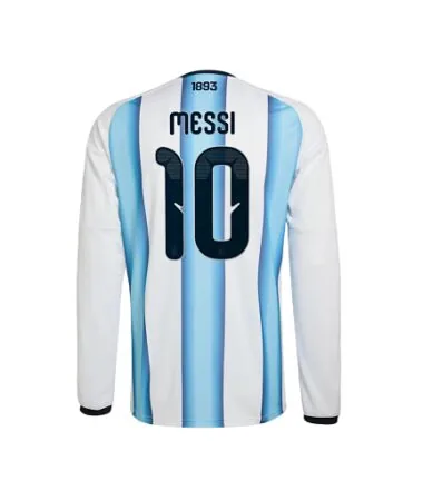 2026 MESSI #10 Argentina Home Long Sleeve Kit S-4XL World Cup Cheap Football Jersey Wholesale Yupoo