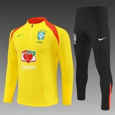 2026 Brazil Training Adults & Kids Kits Tracksuits Jacket World Cup Cheap Jersey Wholesale Yupoo