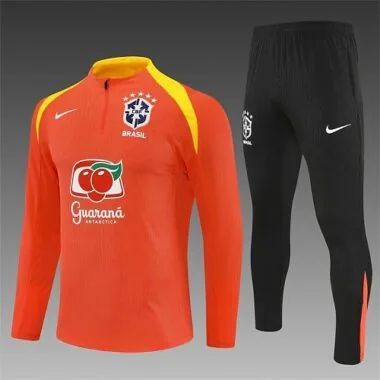 2026 Brazil Training Adults & Kids Kits Tracksuits Jacket World Cup Cheap Jersey Wholesale Yupoo