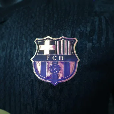 Equipamento de manga comprida do Barcelona para jogos fora de casa, tamanhos 26-27, S-3XL – Camisolas de futebol baratas, venda por grosso na Yupoo