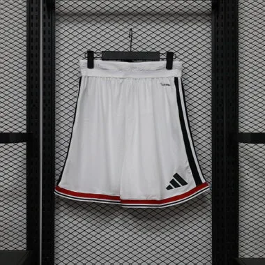 Pantalones cortos de local del Manchester United para 26-27 jugadores. Camisetas de fútbol baratas al por mayor en Yupoo