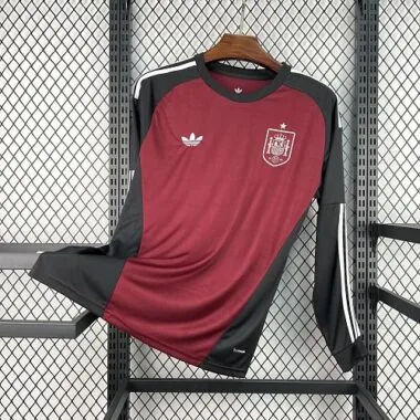 2026 Spain Goalkeeper Long Sleeves Kit World Cup Cheap Football Jersey Wholesale Yupoo