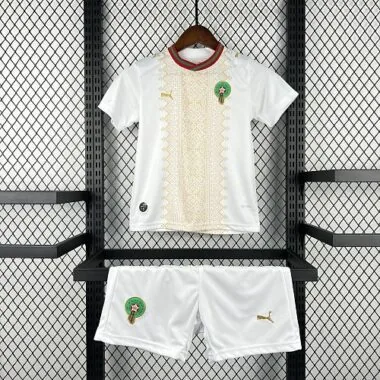2026 Kids Morocco Away Kit World Cup Cheap Football Jersey Wholesale Yupoo