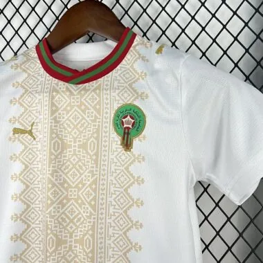 Equipación de visitante de Marruecos para niños 2026, Copa del Mundo: camisetas de fútbol baratas al por mayor en Yupoo
