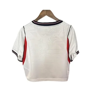 2026 Camiseta de fútbol para mujer #039, de la selección de Inglaterra, modelo «Crop Top», para el Mundial, a buen precio, venta al por mayor en Yupoo