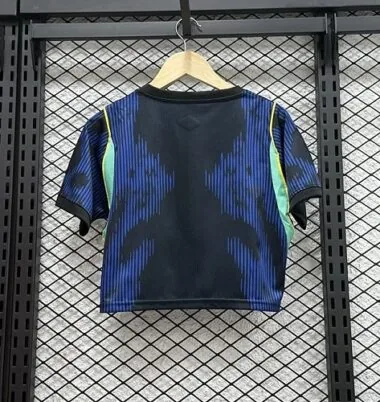 2026 Women's Brazil Away Crop Top World Cup Cheap Football Jersey Wholesale Yupoo