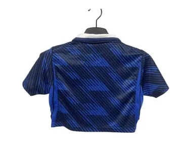 2026 Women#039;s France Home Crop Top World Cup Cheap Football Jersey Wholesale Yupoo