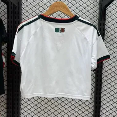 2026 Camisola de futebol feminina #039, camisola curta da seleção do México para jogos fora de casa no Mundial, camisola de futebol barata, venda por grosso na Yupoo