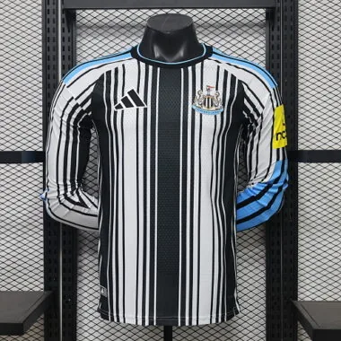 26-27 Player Newcastle United Home Long Sleeve Kit Cheap Football Jersey Wholesale Yupoo