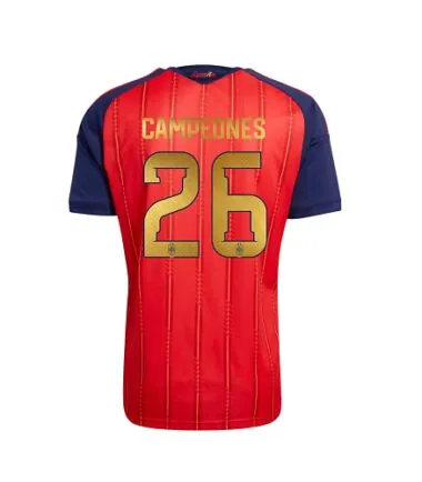 2026 Player Spain Home x CAMPEONES 26 Kit Two Stars S-4XL Cheap Football Jersey Wholesale Yupoo
