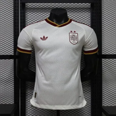 2026 Player Spain Away Kit Two Stars S-4XL Cheap Football Jersey Wholesale Yupoo