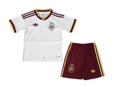2026 Kids Spain Away Kit Two Stars World Cup Cheap Football Jersey Wholesale Yupoo