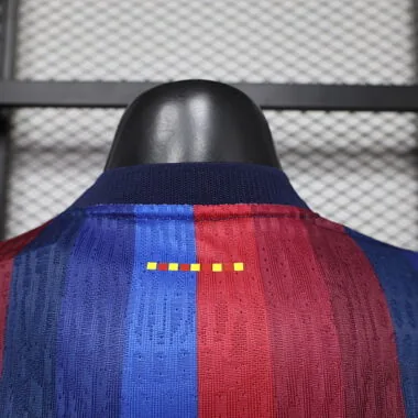26-27 Player Barcelona Home Long Sleeve Kit Cheap Football Jersey Wholesale Yupoo