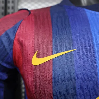 26-27 Player Barcelona Home Long Sleeve Kit Cheap Football Jersey Wholesale Yupoo