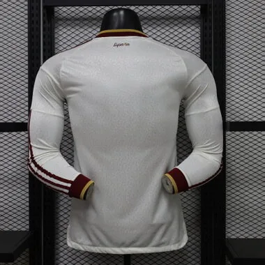 2026 Player Spain Away Long Sleeve Kit Two Stars S-4XL Cheap Football Jersey Wholesale Yupoo