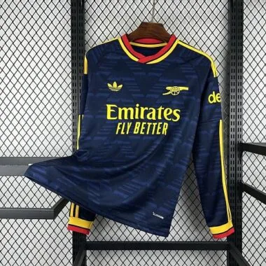 26-27 Arsenal Away Long Sleeve Kit Cheap Football Jersey Wholesale Yupoo