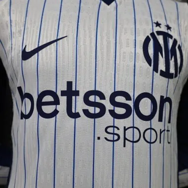 26-27 Players Inter Milan Away Long Sleeve Kit Cheap Football Jersey Wholesale Yupoo