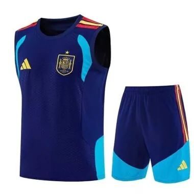 2026 Spain Sleeveless Training Kits Tracksuits World Cup Cheap Jersey Wholesale Yupoo