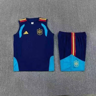 2026 Spain Sleeveless Training Kits Tracksuits World Cup Cheap Jersey Wholesale Yupoo