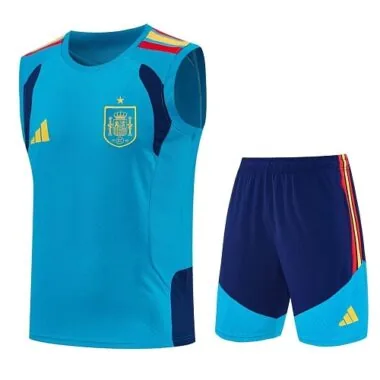 2026 Spain Sleeveless Training Kits Tracksuits World Cup Cheap Jersey Wholesale Yupoo