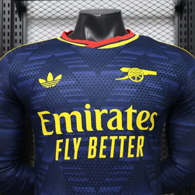 26-27 Player Arsenal Away Long Sleeve Kit S-3XL Cheap Football Jersey Wholesale Yupoo