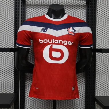 26-27 Player Lille OSC Home Kit Cheap Football Jersey Wholesale Yupoo