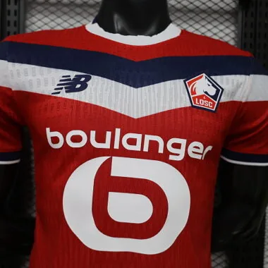 26-27 Player Lille OSC Home Kit Cheap Football Jersey Wholesale Yupoo