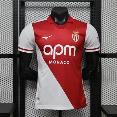 26-27 Player AS Monaco Home Kit Cheap Football Jersey Wholesale Yupoo