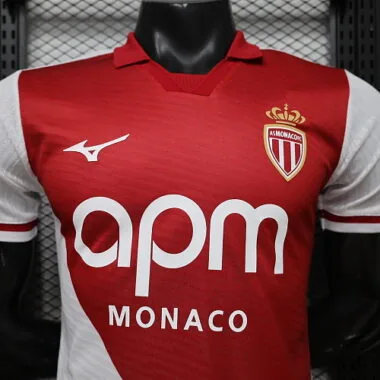 26-27 Player AS Monaco Home Kit Cheap Football Jersey Wholesale Yupoo