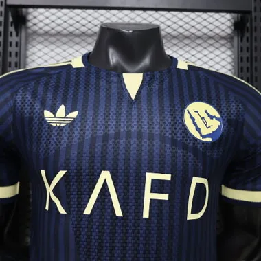 26-27 Player Al-Nassr Away Kit With Sponsor Cheap Football Jersey Wholesale Yupoo