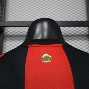 26-27 Player AC Milan Home Long Sleeve Kit Cheap Football Jersey Wholesale Yupoo