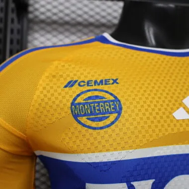26-27 Player Tigres Home Kit S-3XL Cheap Football Jersey Wholesale Yupoo