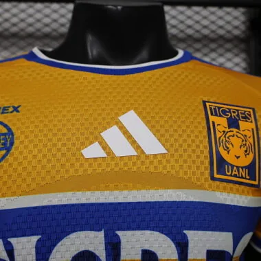 26-27 Player Tigres Home Kit S-3XL Cheap Football Jersey Wholesale Yupoo