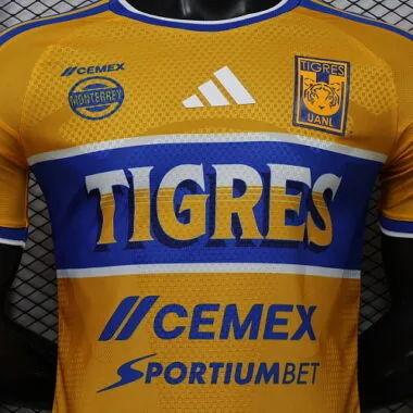26-27 Player Tigres Home Kit S-3XL Cheap Football Jersey Wholesale Yupoo
