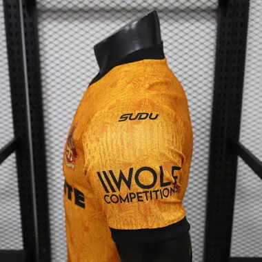 26-27 Player Wolves Home Kit Cheap Football Jersey Wholesale Yupoo