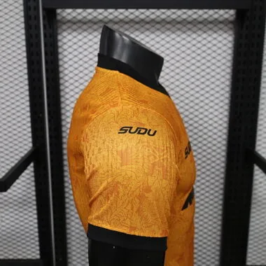 26-27 Player Wolves Home Kit Cheap Football Jersey Wholesale Yupoo