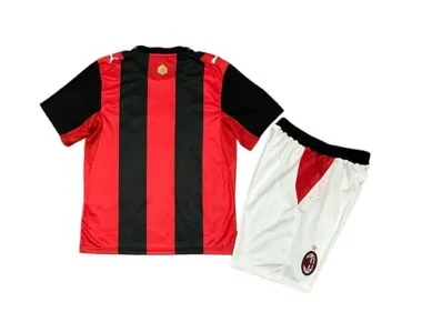 26-27 Kids AC Milan Home Kit Cheap Football Jersey Wholesale Yupoo