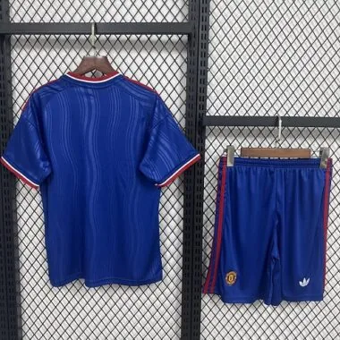 26-27 Kids Manchester United Away Kit Cheap Football Jersey Wholesale Yupoo