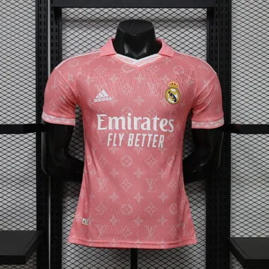 26-27 Player Real Madrid Pink Special Edition Kit Cheap Football Jersey Wholesale Yupoo