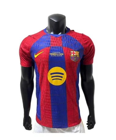 26-27 Player FC Barcelona Spider Man Special Edition Kit Cheap Football Jersey Wholesale Yupoo