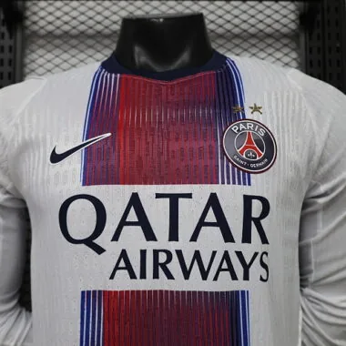 26-27 Player PSG Away Long Sleeve Kit Cheap Football Jersey Wholesale Yupoo
