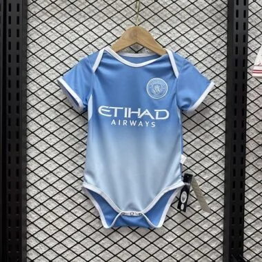 26-27 Manchester City Home Baby Uniform Cheap Football Jersey Wholesale Yupoo