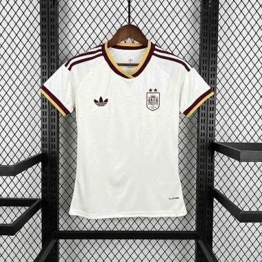 2026 Women#039;s Spain Away Kit Two Stars Cheap Football Jersey Wholesale Yupoo