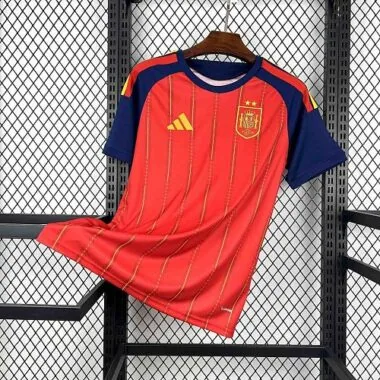 2026 Spain Home Kit Two Stars S-4XL Cheap Football Jersey Wholesale Yupoo