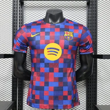 26-27 Player FC Barcelona Pre-match Kit Cheap Football Jersey Wholesale Yupoo